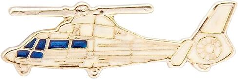 دبوس قبعة هليكوبتر ذهبي، دبوس طية صدر السترة، اكسسوارات شارة كاب للرجال، قياسي، مينا بدون احجار كريمة in Kuwait