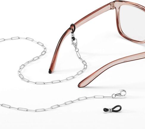 Ross-Simons 2-In-1 Italian Sterling Silver Paper Clip Link Necklace and Eyeglass Chain. 30 inches in Saudi Arabia