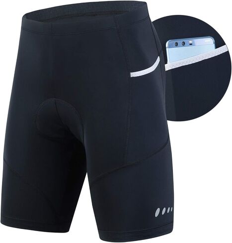 beroy شورت ركوب الدراجات للرجال مبطن، شورت ركوب الدراجات للرجال مع حشوة in Kuwait