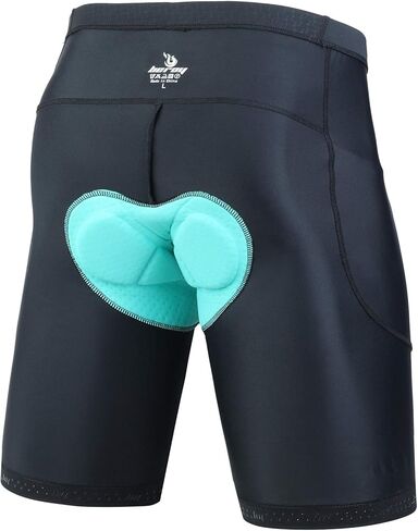 beroy شورت ركوب الدراجات للرجال مبطن، شورت ركوب الدراجات للرجال مع حشوة in Kuwait