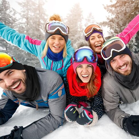 12 Pcs Polar Fleece Ear Warmers Headband Neck Warmer Set Winter Ear Warmers Winter Neck Gaiter for Men Women Winter Outdoor Sports in Kuwait