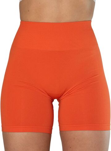 AUROLA Intensify Workout Shorts for Women Seamless Scrunch Short Gym Yoga Running Sport Active Exercise Fitness Shorts in Saudi Arabia