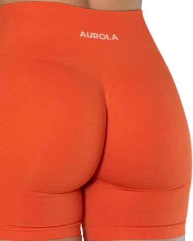 AUROLA Intensify Workout Shorts for Women Seamless Scrunch Short Gym Yoga Running Sport Active Exercise Fitness Shorts in Saudi Arabia