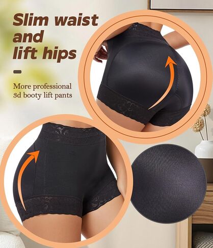 Butt Lifter Panties for Women High Waisted Tummy Control Shapewear Underwear Butt Lifting Panties Faja Shorts in Saudi Arabia