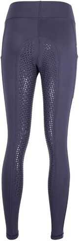 AK Rainbow Pull on High Waisted Breathable Horse Riding Tights/Leggings/Breeches with Full seat Silicon Grip AKRS 6058 in Saudi Arabia