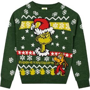 سترة عيد الميلاد غرينش | ملابس عيد الميلاد للأولاد | صداري عيد الميلاد للأطفال | الأعمار من 5 إلى 14 سنة in Kuwait