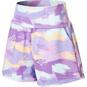 شورت رياضي للفتيات من BIG ELEPHANT مزود بجيوب، شورت رياضي لكرة السلة وكرة القدم والجري والجيم للشباب من عمر 4 إلى 14 عامًا in Kuwait