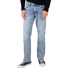 شركة Silver Jeans بنطال جينز Grayson كلاسيكي بأرجل مستقيمة للرجال