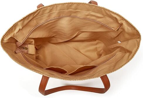 Epsion Straw Beach Bags Tote Tassels Bag Hobo Summer Handwoven Shoulder Bags Purse With Pom Poms in Kuwait