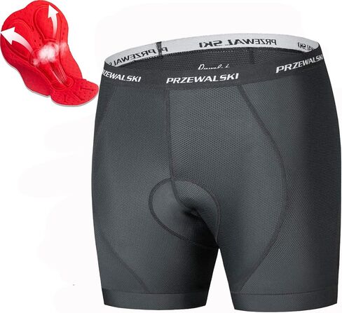 شيفالسكي سراويل داخلية مبطنة رباعية الابعاد لركوب الدراجات للرجال مع بطانة ام تي بي لركوب الدراجات in Kuwait