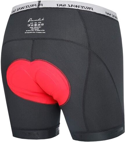 شيفالسكي سراويل داخلية مبطنة رباعية الابعاد لركوب الدراجات للرجال مع بطانة ام تي بي لركوب الدراجات in Kuwait