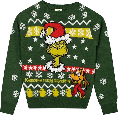 سترة عيد الميلاد غرينش | ملابس عيد الميلاد للأولاد | صداري عيد الميلاد للأطفال | الأعمار من 5 إلى 14 سنة in Kuwait