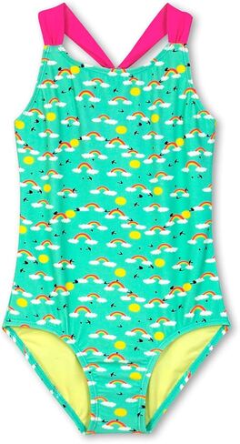 CinCili Girls One Piece Swimsuits Crossback Swimwear Beach Bathing Suit 3-14 Years in Saudi Arabia
