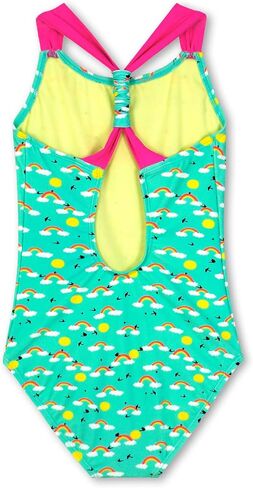 CinCili Girls One Piece Swimsuits Crossback Swimwear Beach Bathing Suit 3-14 Years in Saudi Arabia