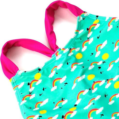 CinCili Girls One Piece Swimsuits Crossback Swimwear Beach Bathing Suit 3-14 Years in Saudi Arabia