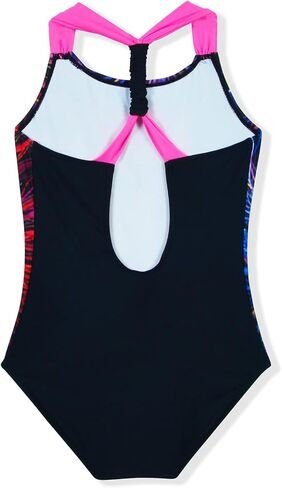 CinCili Girls One Piece Swimsuits Crossback Swimwear Beach Bathing Suit 3-14 Years in Saudi Arabia