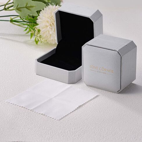 LOVE CORNER خاتم من الأحجار الكريمة الكسندريت للنساء S925 فضة استرلينية / 10K 14K 18K خاتم خطوبة ذهبي للنساء وعد الزفاف والذكرى السنوية وأعياد الميلاد ومصير الأحجار الكريمة in Saudi Arabia