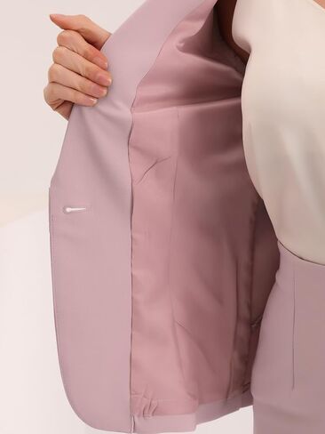 Allegra K Women's 2 Piece Suit Skirt Set Business Casual Long Sleeve Blazer and Pencil Skirt in Saudi Arabia