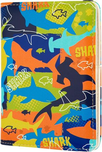 Passport Holder,Cute Passport Cover for Women Men,Travel Document Organizer Holder Boy Girl Wallet personalized Leather Rfid Passport Wallet (Game-2) in Kuwait