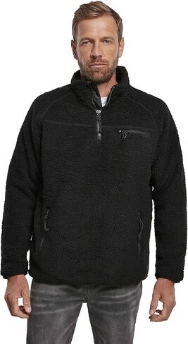 Brandit Men's Fleece Quarter Zip Jacket in Saudi Arabia