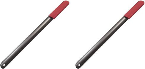 Rehabilitation Advantage Red Grip Powder Coated Steel Shoehorn, Red Handle 24 Inch (Pack of 1) in Saudi Arabia