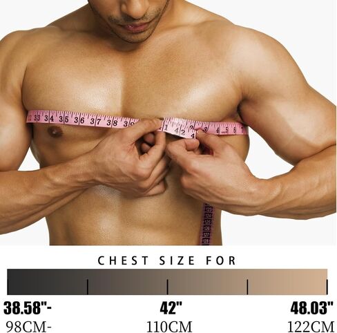 TOPMCBOY Mens Harness Mens Stretch Fitness Shoulder Strap Mens Crop Top Chest Muscle Harness in Saudi Arabia