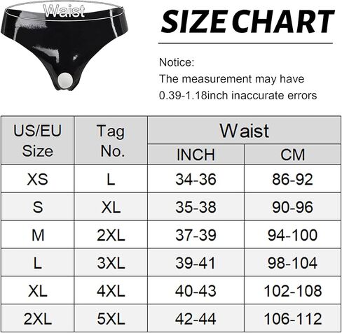 بوكسر رجالي من الجلد PVC من Panegy، سروال قصير مثير مثير مفتوح بين الرجلين وسحاب لامع غير لامع (الملصق L-5XL= US XS-2XL) in Kuwait