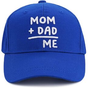 PopCrew Toddler Baseball Hat | Funny Adjustable Sun Hats for Boys Girls Toddlers Boys Girls Children (Size 2-4T)