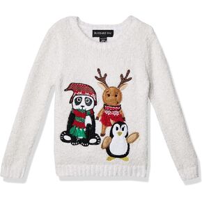 Blizzard Bay Girls Ugly Christmas Sweater Dog in Kuwait