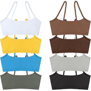 حمالات صدر للتدريب للأطفال من AENLLEY للفتيات من سن 6 إلى 16 عامًا - حمالات صدر رياضية للمراهقين للتمرين in Kuwait