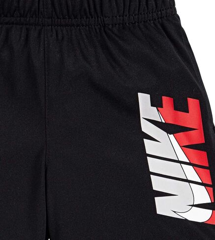 Nike Kids Baby Boy's HBR Dri-FIT Shorts (Toddler) Black 2T Toddler in Saudi Arabia