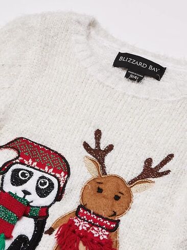 Blizzard Bay Girls Ugly Christmas Sweater Dog in Kuwait