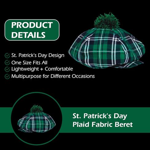 قبعة فيدورا أو قبعة من القماش المنقوش لعيد القديس باتريك in Kuwait