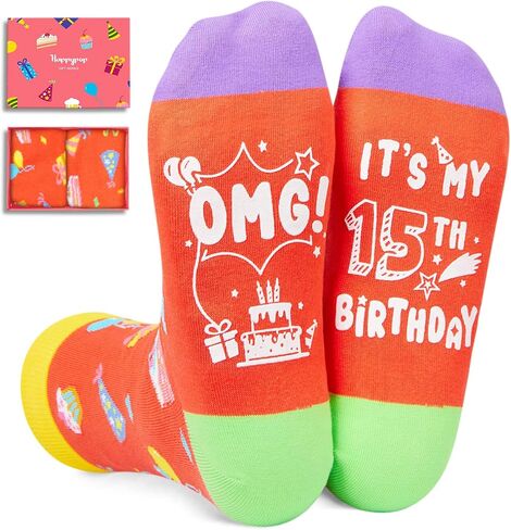 HAPPYPOP Gifts for Teenage Girls Boys, Gifts for 15 Year Old Boys Girls Quinceanera Gifts, Gifts for Teens 15th Birthday Gifts in Kuwait