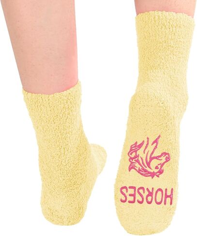 Zmart Cute Horse Gifts For Girls Equestrian Gifts, Novelty Horse Socks Girls Equestrian Crazy Socks For Kids 7-10 Years in Saudi Arabia