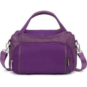 La Packmore Waterproof Nylon Crossbody Bags for Women Multi-Pocket Shoulder Bag Travel Purse and Handbag in Saudi Arabia