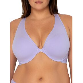 Smart & Sexy Women's Cloud Cotton Comfort Front & Back Close Racerback Bra