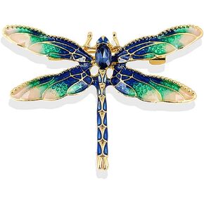 Gleamart Dragonfly Brooch Pin Acrylic Fly Insect Breastpin for Women Clothing Corsage in Kuwait
