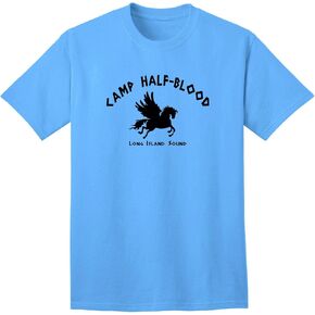 TOOLOUD Camp Half Blood Adult Mens Half-Blood T-Shirt