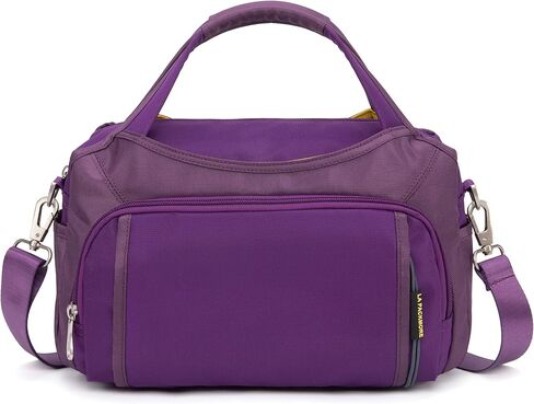 La Packmore Waterproof Nylon Crossbody Bags for Women Multi-Pocket Shoulder Bag Travel Purse and Handbag in Kuwait