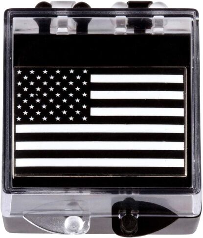 PinAddict Black American Flag Lapel Pin Patriotic Tie Tack United States Emblem in Kuwait