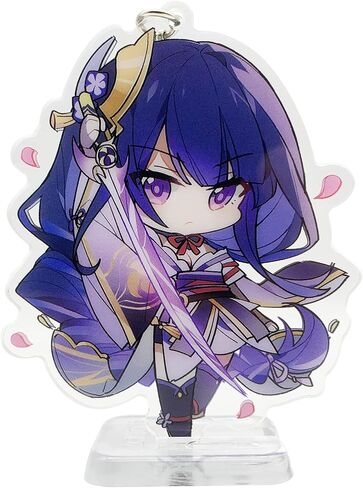 YJacuing Genshin Impact شخصية سلسلة مفاتيح أكريليك لطيفة in Kuwait