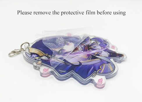 YJacuing Genshin Impact شخصية سلسلة مفاتيح أكريليك لطيفة in Kuwait