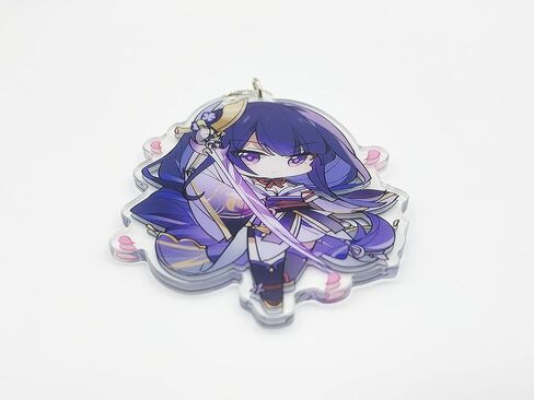 YJacuing Genshin Impact شخصية سلسلة مفاتيح أكريليك لطيفة in Kuwait