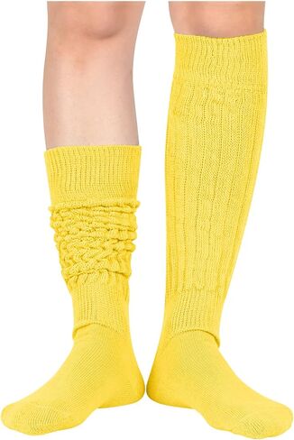 sockfun Slouch Socks Women, Scrunch Socks Teen Girls, 80s 90s Socks, Long High Socks 3 Pack in Saudi Arabia