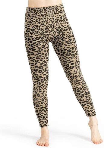 Britt's Knits Women's Fleece Lined Mid-Rise Warm Stretch Leggings in Kuwait