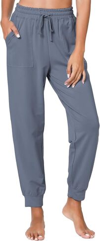 سروال بيجامة LazyCozy للنساء سروال نوم ناعم للركض كاجوال مريح Pj قيعان Terry Lounge Pants in Kuwait