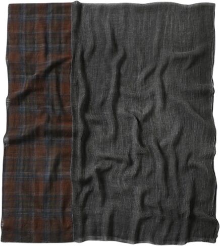 Jeelow Cotton Or Linen Scarf Lightweight Light Shawl Wrap For Men & Women in Kuwait