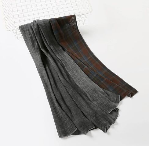Jeelow Cotton Or Linen Scarf Lightweight Light Shawl Wrap For Men & Women in Kuwait