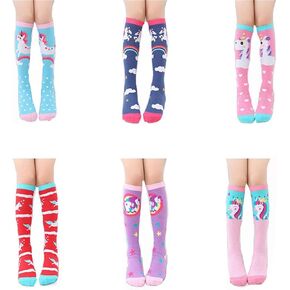 Udobuy سوبر لطيف 8 أزواج فتاة الكرتون الحيوان القط الدب الثعلب القطن فوق العجل جوارب طويلة إلى الركبة in Kuwait